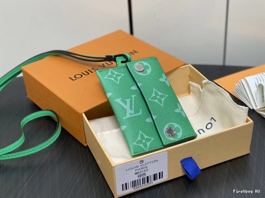 Firstbag VUITTON Card Necklace-7.6*10*0.5CM LOUIS Holder 0812